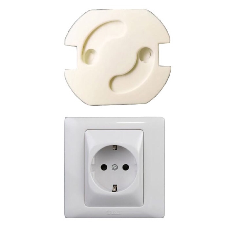 Jual Safety Socket Plug Listrik EU Spring I Safety Socket Plug Listrik ...
