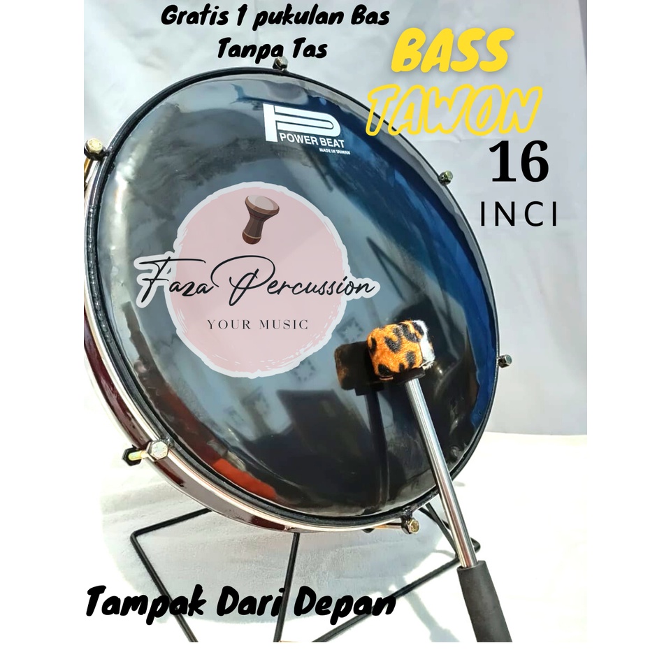 Jual BAS HADROH 16 INC/40cm/BASS HABIB SYEKH/BAS TAWON/ BAS ALBANJARI ...