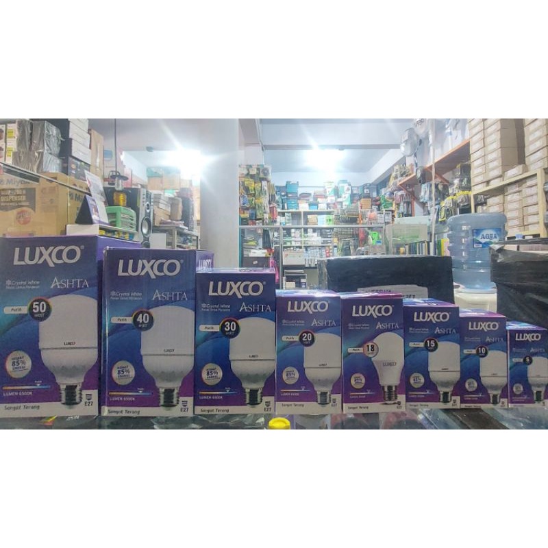 Jual Lampu Led Garansi Luxco Terlaris / Lampu Led Luxco Ashta / Luxco