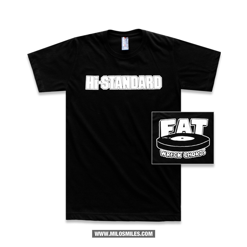 HI-STANDARD × FAT WRECK CHORDS LOGO TEE 【公式通販】