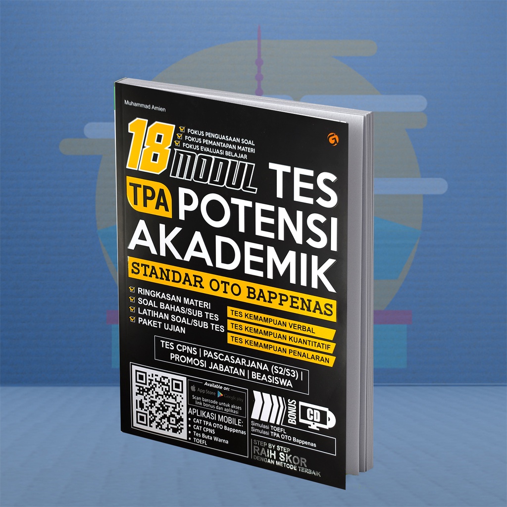 Jual BUKU PSIKOTES 18 MODUL TES TPA POTENSI AKADEMIK STANDAR OTO ...