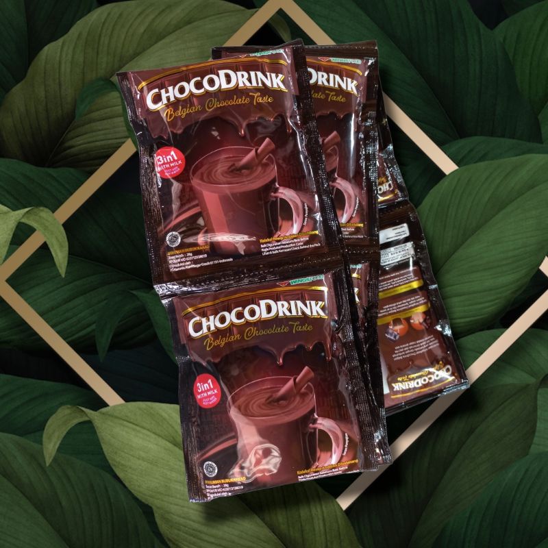 Jual Chocodrink Belgian Chocolate Taste 3in1 Chocodrink 1 Renceng Isi