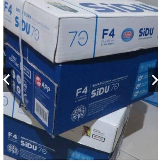 Jual Kertas Hvs F4 Merk Sidu Shopee Indonesia