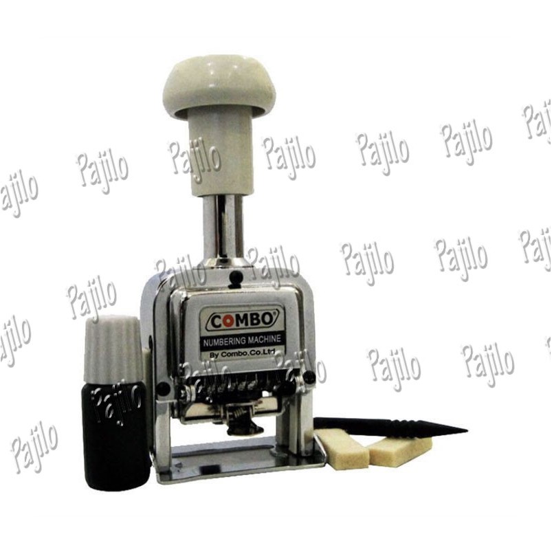 Jual STEMPEL OTOMATIS 6 DIGIT COMBO Nomer Nomor Angka Stamp Setempel ...