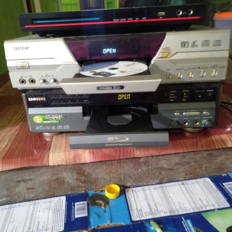 Jual CD player Samsung dan sharp (bekas) Shopee Indonesia