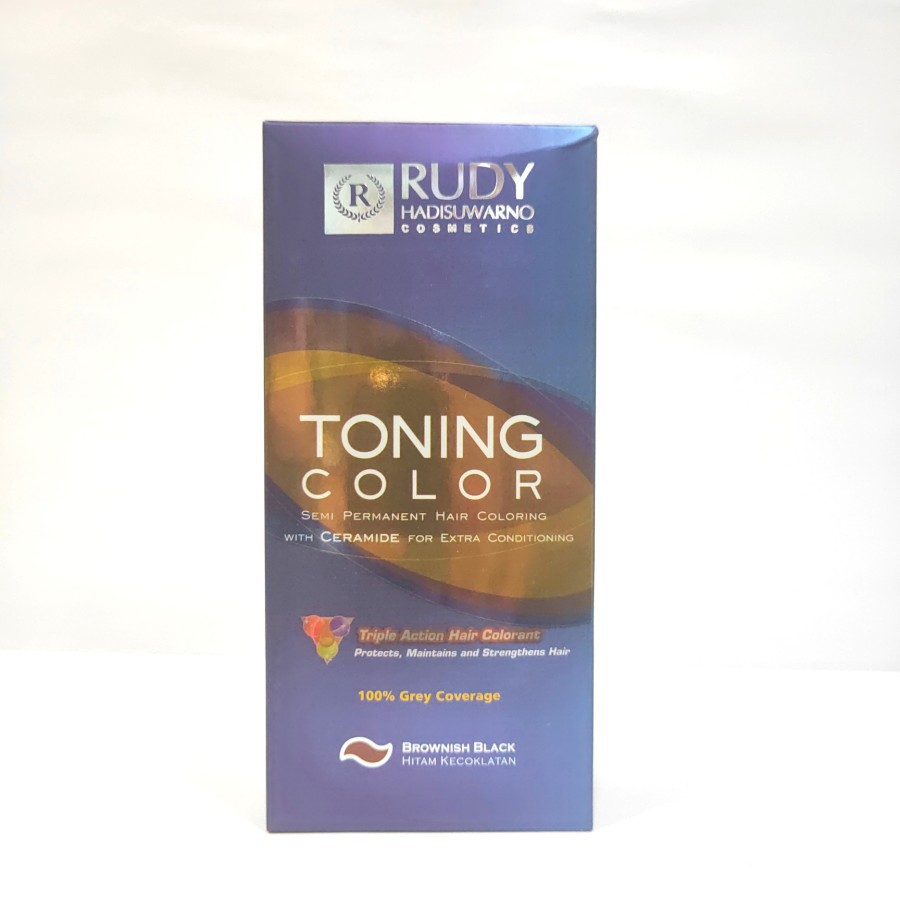 Jual Toning Color Rudy Hadisuwarno Hitam Kecoklatan | Shopee Indonesia