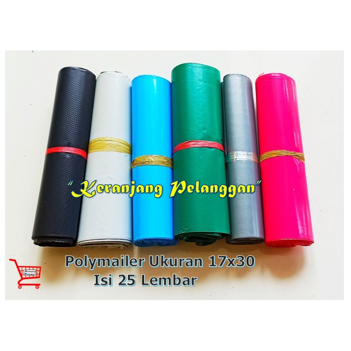 Jual Plastik Amplop Polymailer 17x30 Isi 25 Pcs Packing Olshop Shopee Indonesia 5390