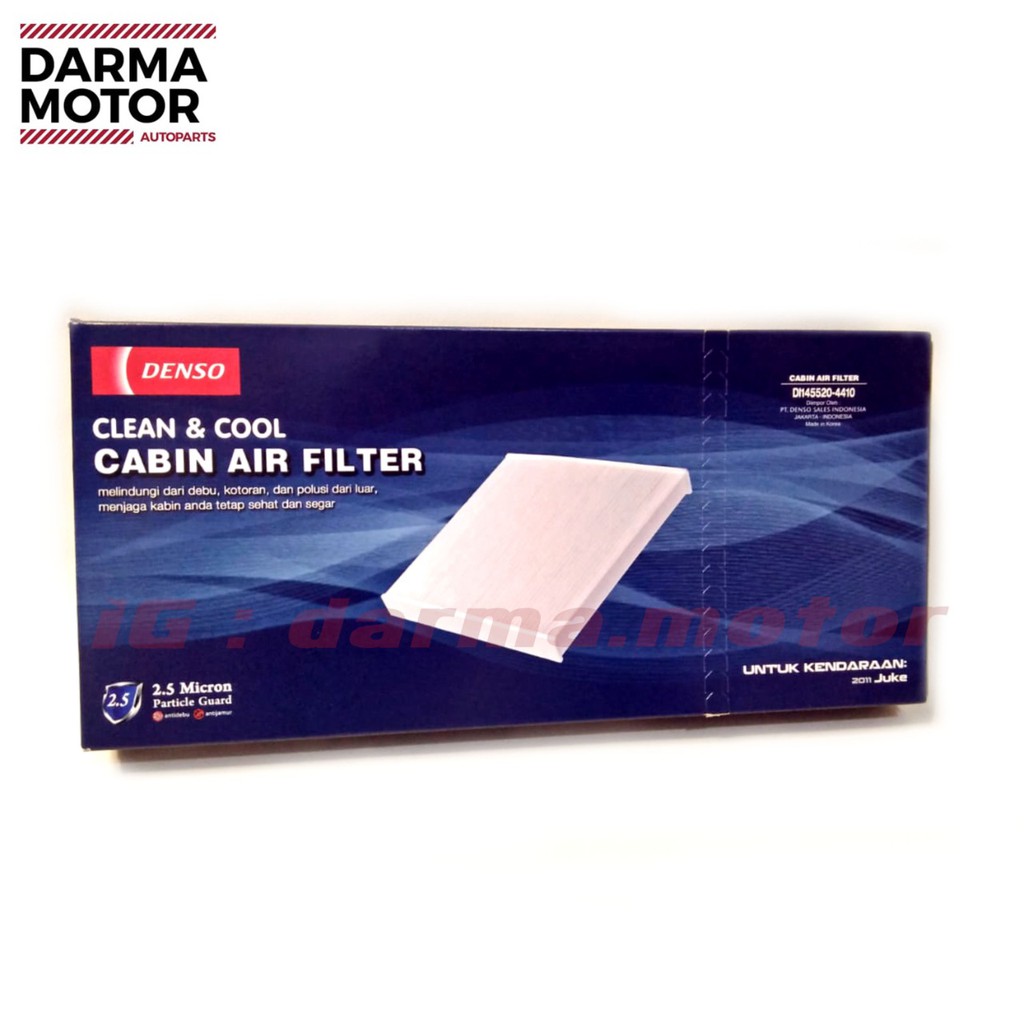 Jual AIR FILTER CABIN AC NISSAN JUKE 1455204410 ASLI DENSO Shopee