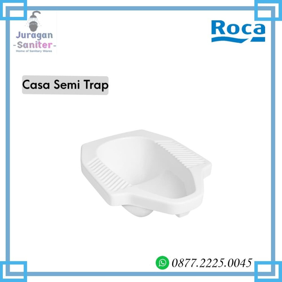 Jual Kloset Jongkok Keramik Squatting Roca Casa A3450W3000 | Shopee ...