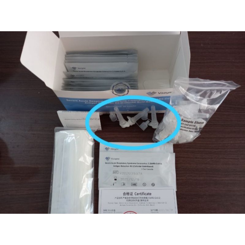 Jual Kit Swab Antigen Vazyme AKL 1box, 20pcs | Shopee Indonesia