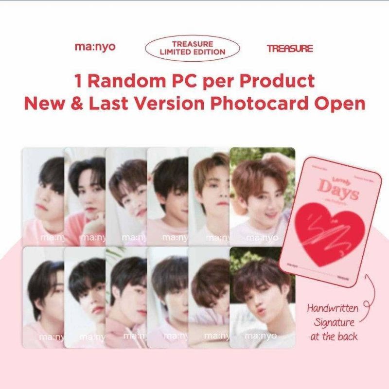 Jual [READY STOCK] PC TREASURE Manyo Event Lovely / Pink (Read ...