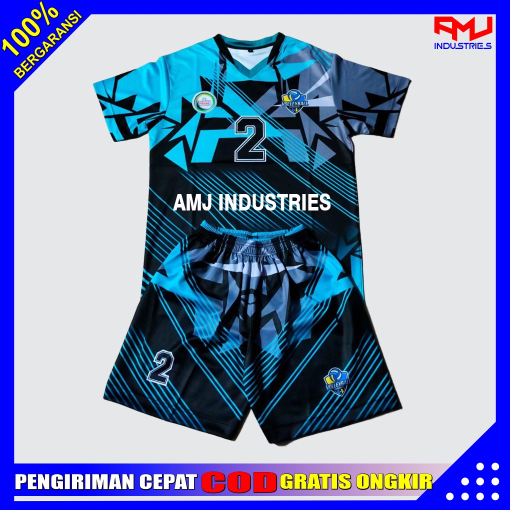 Jual Jersey Baju Kaos Jersy Volly Stelan Volli Seragam Voly Full