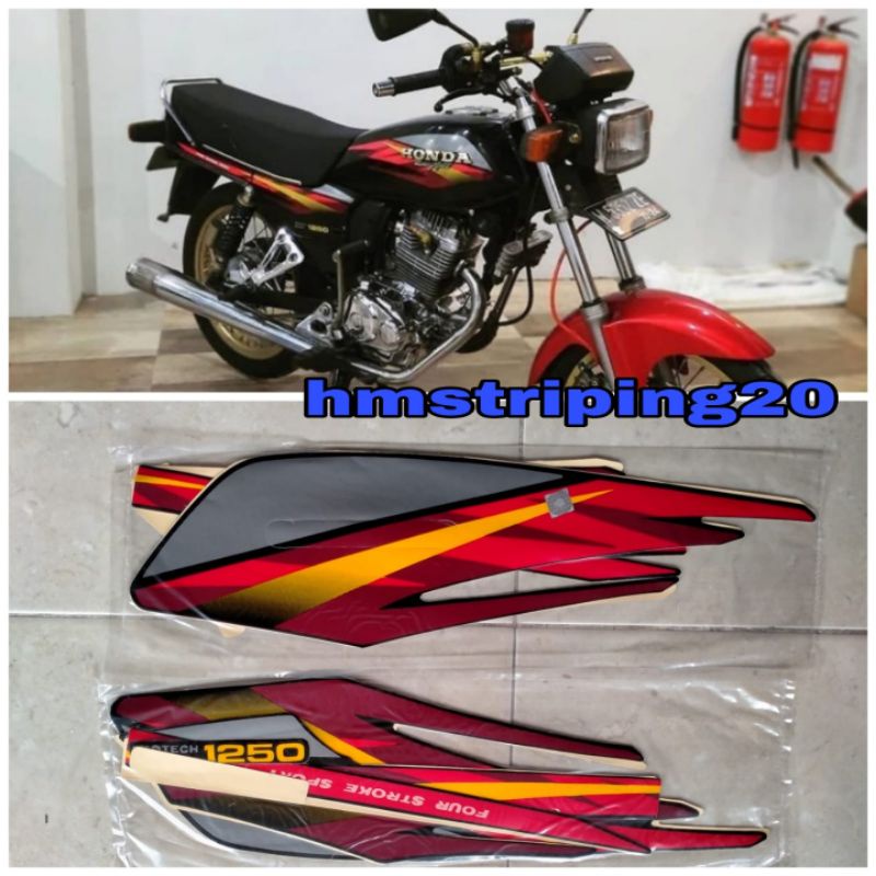 Jual STIKER STRIPING LIS BODY GL MAX TAHUN 1997 Merah | Shopee Indonesia