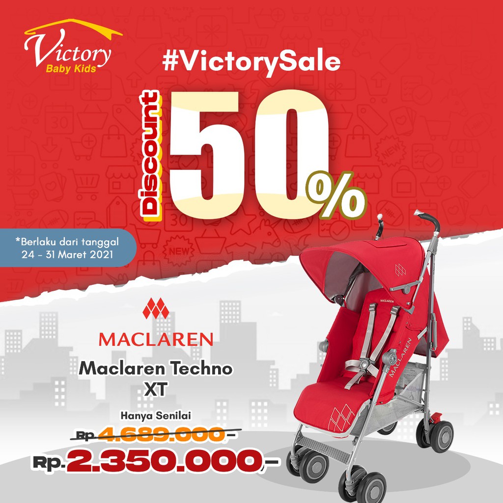 Jual stroller outlet maclaren