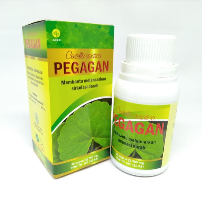 Jual Obat Herbal Vertigo Sakit Kepala Sebelah Pusing Kapsul Pegagan