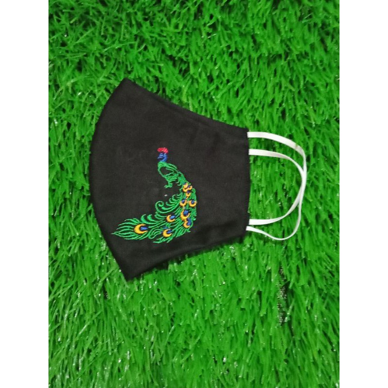Jual masker bordir merak ( bisa bayar di tempat) | Shopee Indonesia