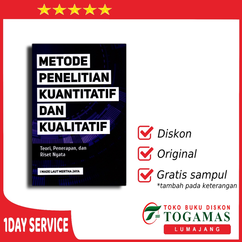 Jual BUKU BEST \ \ METODE PENELITIAN KUANTITATIF DAN KUALITATI :TEORI ...