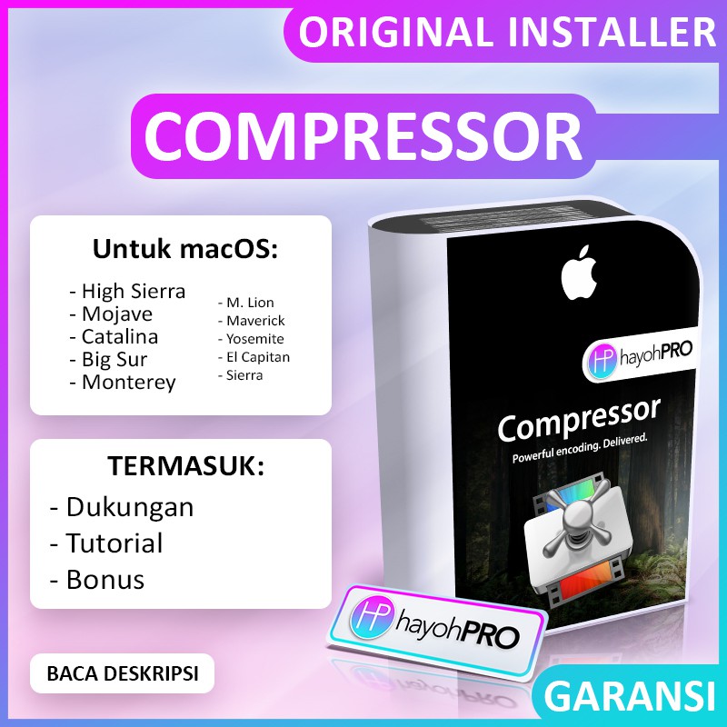 Jual MAC - macOS Compressor FULL VERSION | Shopee Indonesia