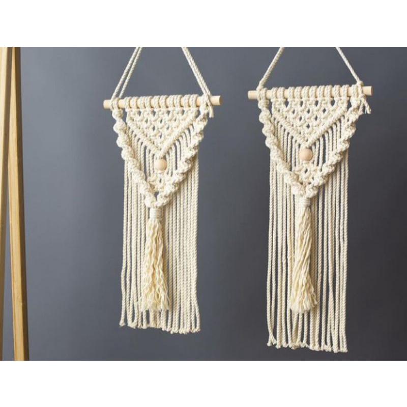 Jual Macrame WallHanging Homedecor Minimalis/Macrame Hiasan Dinding ...