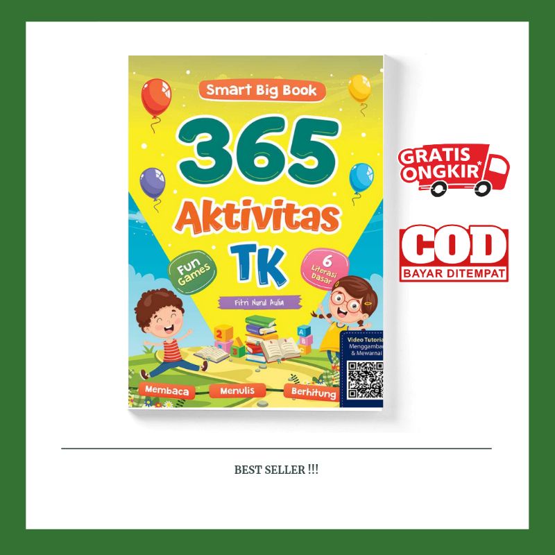 Jual Buku Aktivitas Anak TK 365 Aktivitas Smart Big Book Cikal Aksara ...