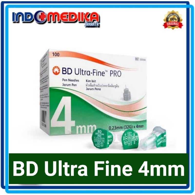 Jual Bd Ultra Fine Pen Needles Mm Jarum Insulin Hijau Bd Ultra Fine