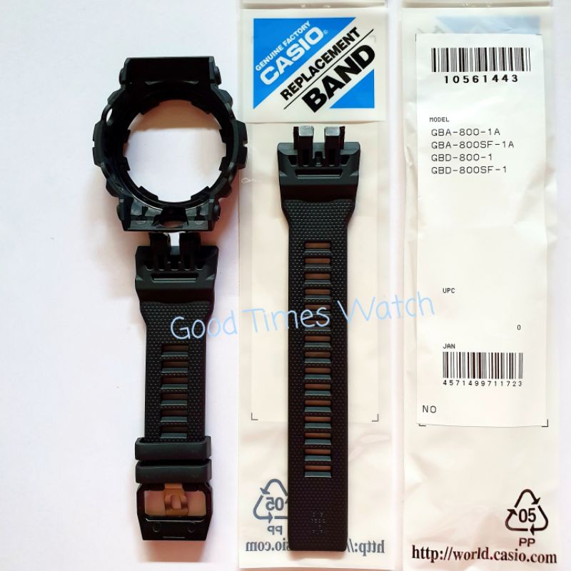 Jual PAKET STRAP BEZEL G SHOCK GBA 800 1A GBA 800 GBD 800 Casio Original Shopee Indonesia