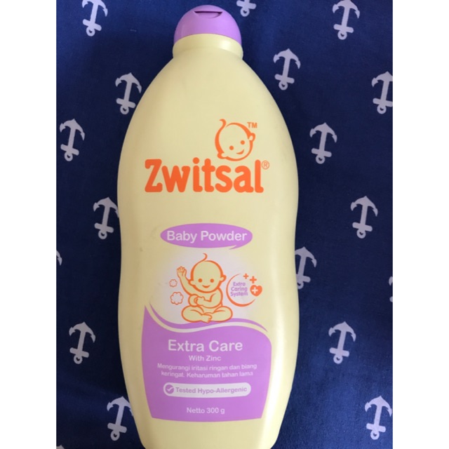 Zwitsal extra care baby powder hot sale with zinc