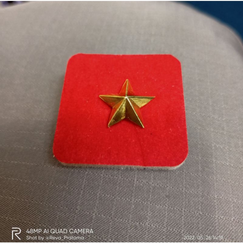 Jual pin bintang satu - pin bintang baret dan mud | Shopee Indonesia