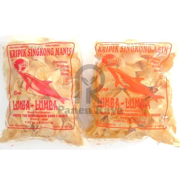 Jual Keripik Singkong Malang Lumba Lumba Kecil Kripik Manis Asin