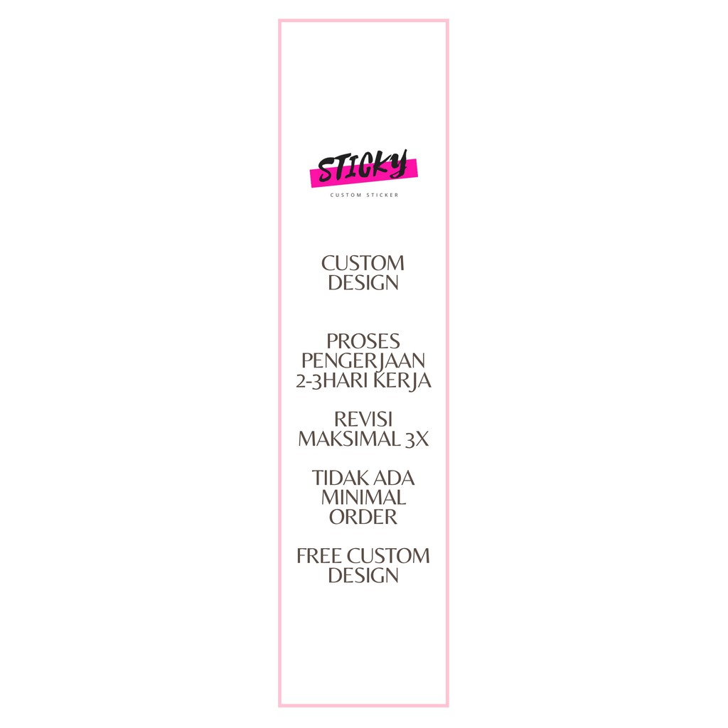 Jual STICKER SEGEL THANKYOU / STICKER SEAL BELT / CUSTOM LABEL ...