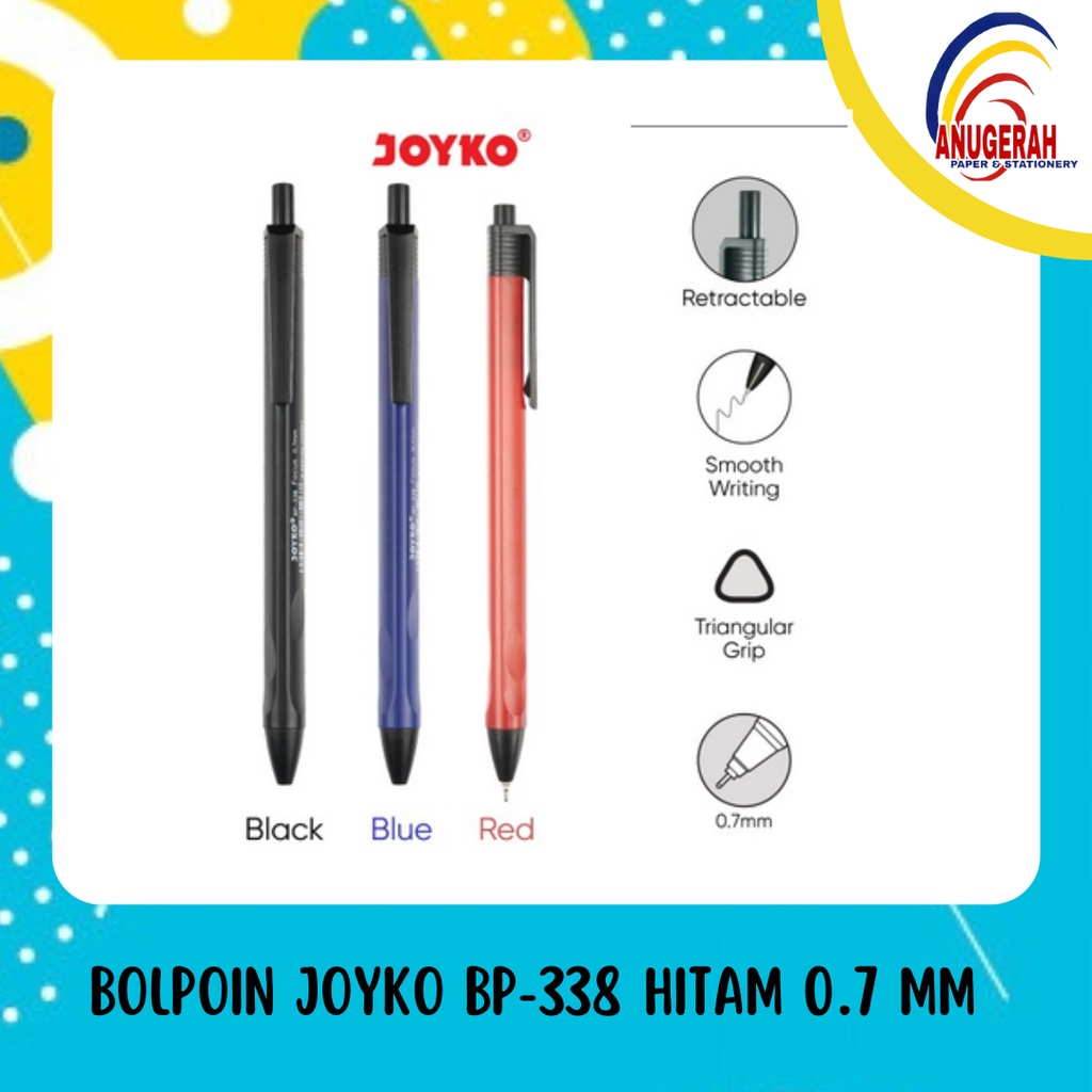 Jual Bolpoin Joyko Bp Vocus Hitam Mm Lsn Shopee Indonesia