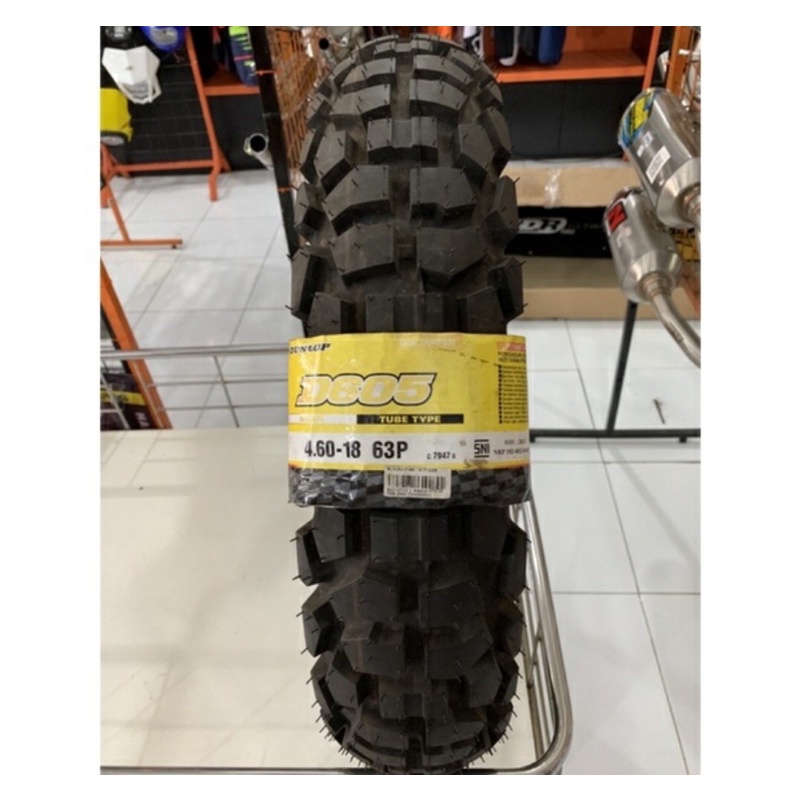 Jual Ban Luar DUNLOP D605 460 / 18 63 P - ring 18 D 605 by DUNLOP | Shopee  Indonesia