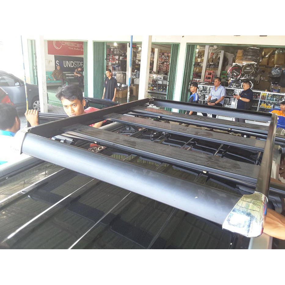 Jual Promo Roof Rack Grand New Avanza/Great New Xenia list Chrome ...