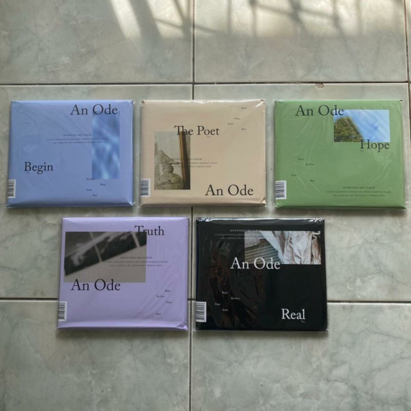 Jual [UNSEALED] Seventeen 3rd Full Album Only An Ode | Shopee Indonesia