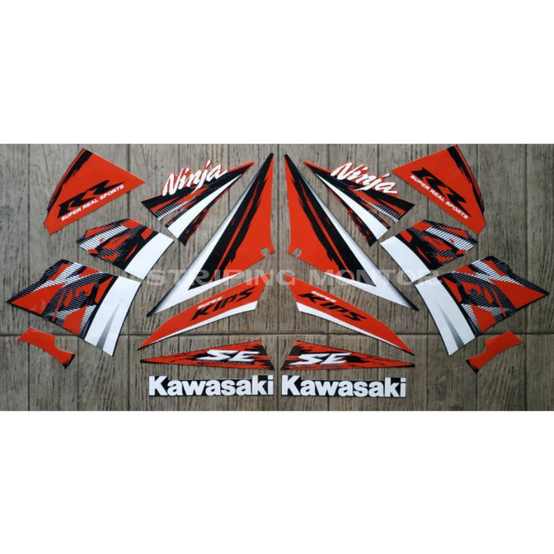 Jual Lis Striping Sticker Ninja RR Tahun 2014 Special Edition | Shopee ...