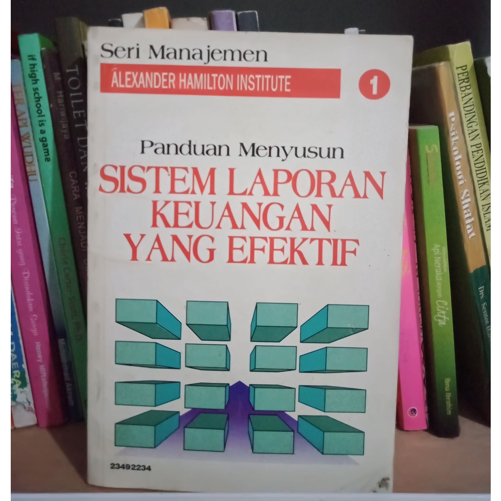 Jual buku panduan menyusun sistem laporan keuangan yang efektif