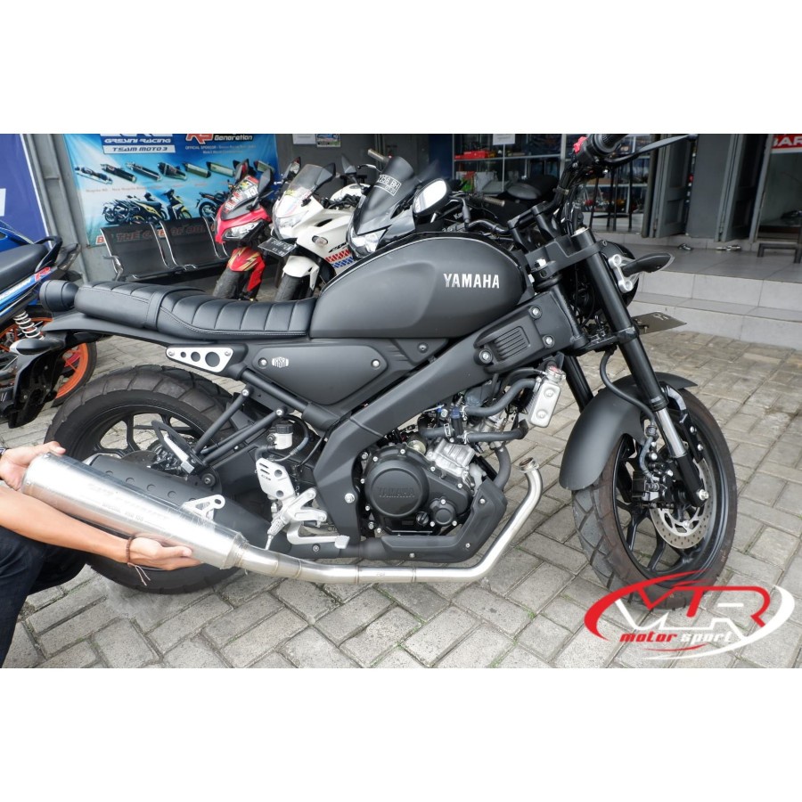 Jual knalpot racing r9 retro series yamaha xsr 155 original | Shopee ...