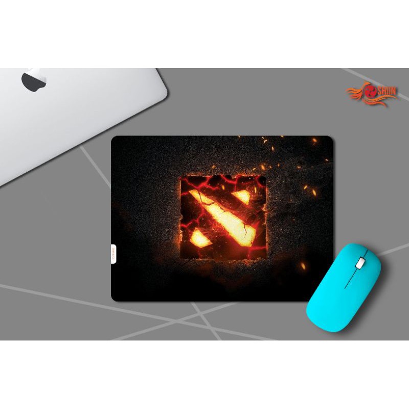 Jual MOUSEPAD 23X31 CM TEMA GAME DOTA 2 LOGO RED | Shopee Indonesia
