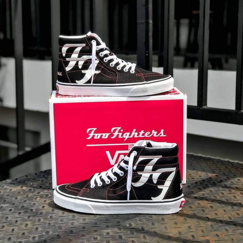 Vans sk8 hi foo fighters sale