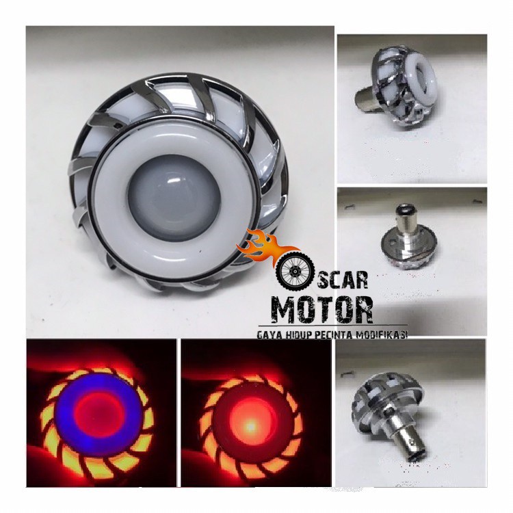 Jual LAMPU STOP PROJIE V5 REM BELAKANG STOPLAMPU MOTOR LED ACDC ...