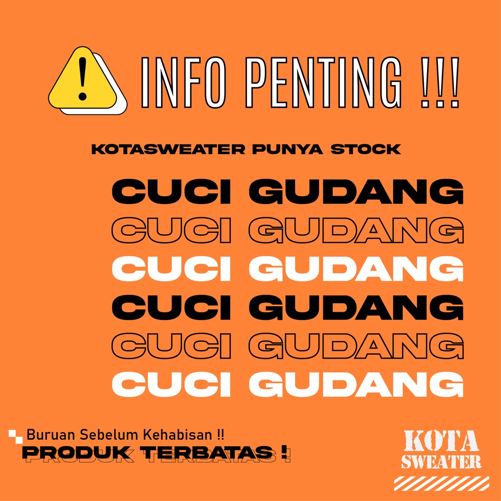 Jual KOTASWEATER - PROMO CUCI GUDANG HOODIE SWEATER KAOS RANDOM PRODUCK
