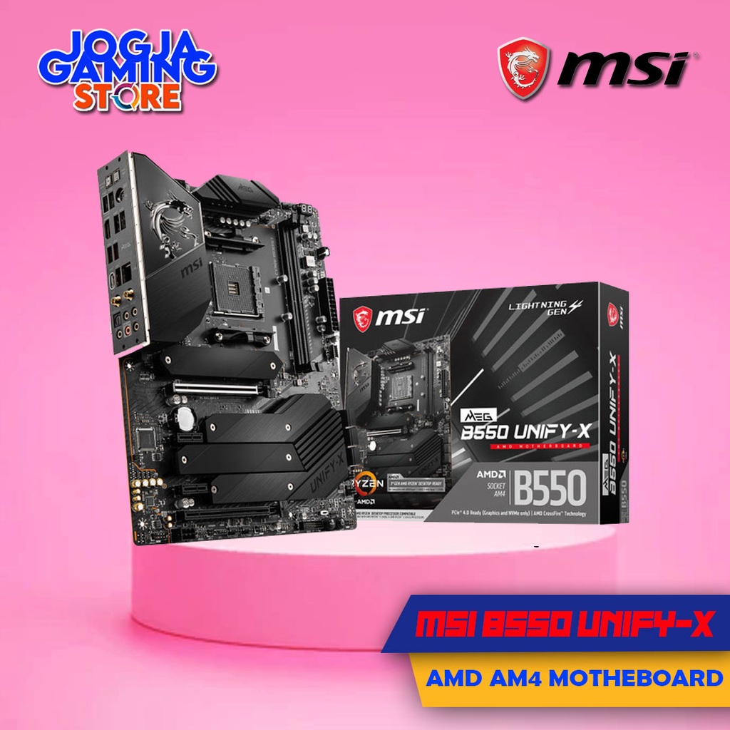 Jual Motherboard AMD MSI MEG B550 UNIFY X ( AM4 , B550 , DDR4