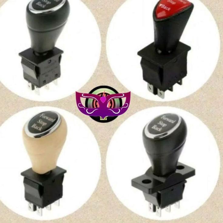 Jual Tuas Maju Mundur Mobilan Aki Switch Saklar Tombol On Off On 6 Pin ...