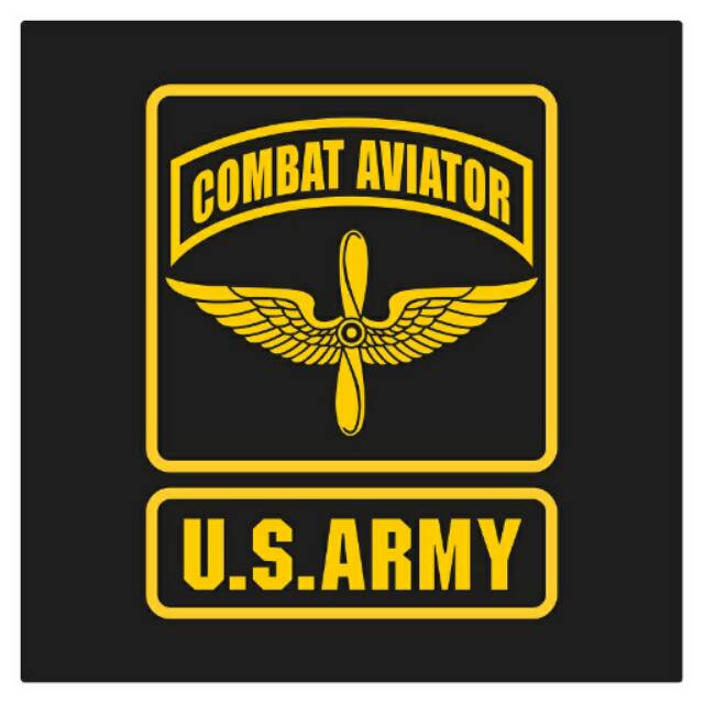 Jual US Army Combat Aviator Cutting Sticker | Shopee Indonesia