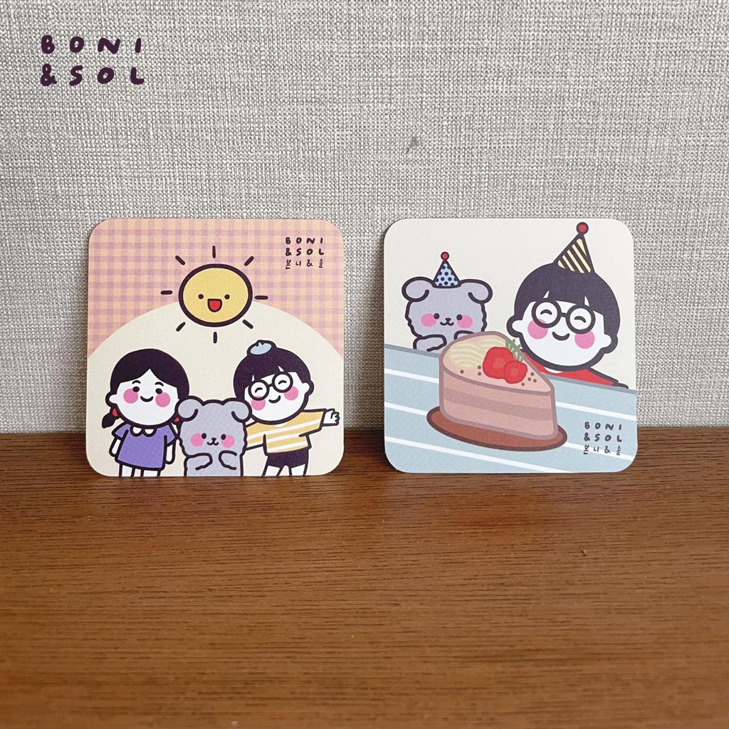 Jual Greeting Card/ Kartu Ucapan Boni and Sol | Shopee Indonesia