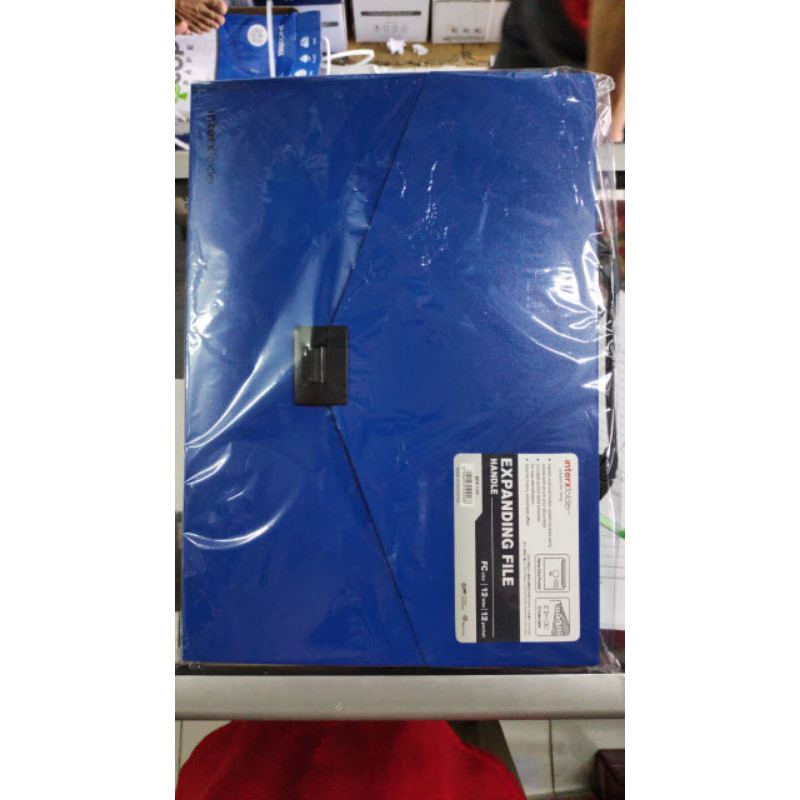 Jual EXPANDING FILE FOLIO INTER X FOLDER F4 / MAP FILE PLASTIK | Shopee ...