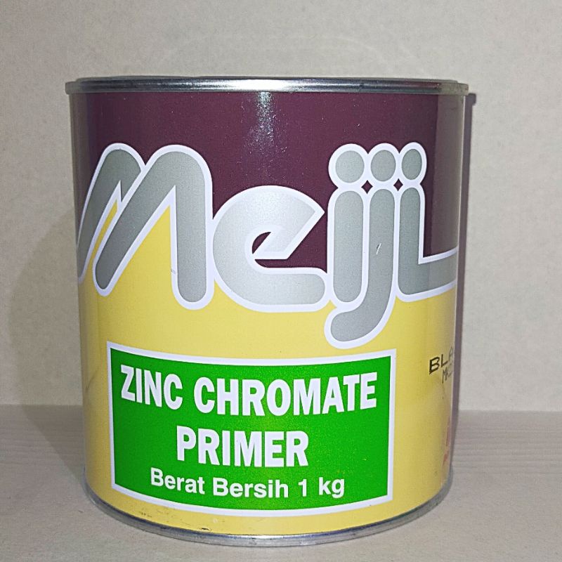 Jual MEIJI Zinc Chromate Primer, cat dasar utk besi 1kg Shopee Indonesia