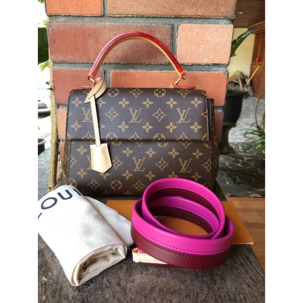 Jual Tas LV Louis Vuitton Cluny BB Monogram Asli / Ori / Authentic