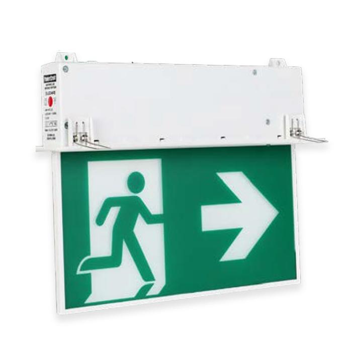 Jual Emergency Exit Light Powercraft EX-LED-M-RS 1.2W LED Nicad Battery ...