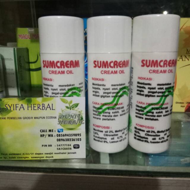 Jual Sum cream sumbawa Untuk Urut Gatal Perut Kembung | Shopee Indonesia